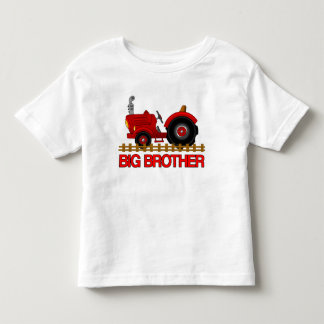 Camiseta De Bebé Gran Hermano Red Tractor Shirt linda invitación