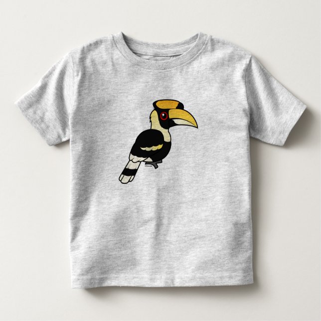 Camiseta De Bebé Gran Hornbill (Anverso)