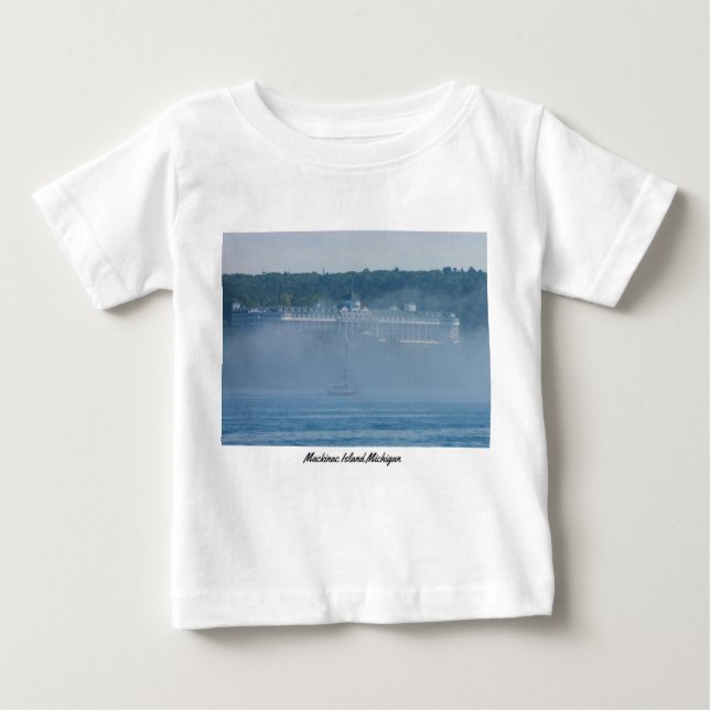 Camiseta De Bebé Gran Hotel a través de la niebla (Anverso)