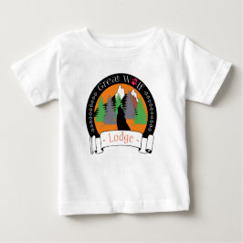 CAMISETA DE BEBÉ GRAN LODGE WOLF