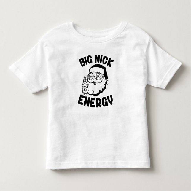 Camiseta De Bebé Gran Nick Energy Santa Claus Funny Xmas Navidades (Anverso)
