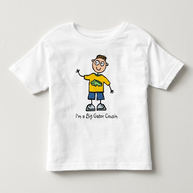 Camiseta De Bebé Gran Primo Gator - muchacho (Anverso)