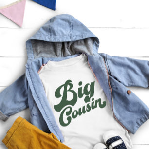 Camiseta De Bebé Gran primo lindo Familia Verde