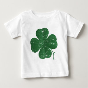 Camiseta De Bebé Gran trébol de cuatro hojas - estilo vintage