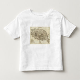 Camiseta De Bebé Granada del la de l'Isle de la carta