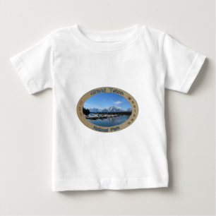 Camiseta De Bebé Grand Teton, EE. UU., parque nacional de Montana