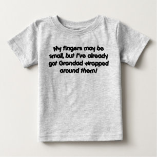Camiseta De Bebé ¡Grandad envuelto!