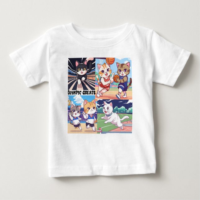 Camiseta De Bebé Grandes Juegos Olímpicos (Anverso)