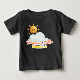 Camiseta De Bebé Grandma’s Little Sunshine