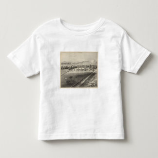 Camiseta De Bebé Granja de Benton, cerca de Onaga, Kansas