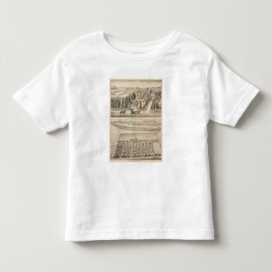 Camiseta De Bebé Granja de Curtis, zona de Poirier