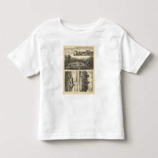 Camiseta De Bebé Granja de la cala de Turquía, Nebraska