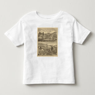 Camiseta De Bebé Granja de la residencia y de la acción