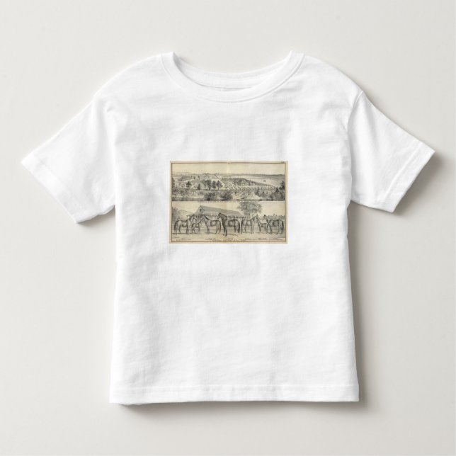Camiseta De Bebé Granja de los inviernos de T (Anverso)