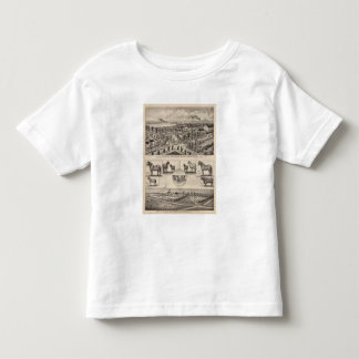 Camiseta De Bebé Granja de madera del arce, Kansas