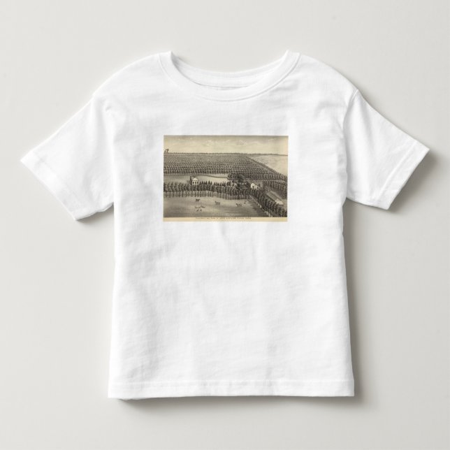 Camiseta De Bebé Granja sin amor, Nebraska (Anverso)
