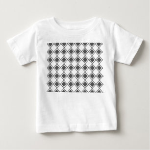 Camiseta De Bebé Gray Harlequin