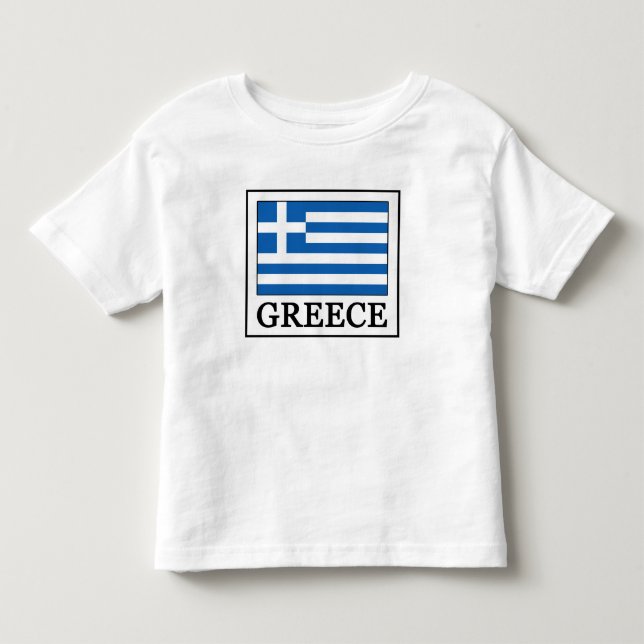 Camiseta De Bebé Grecia (Anverso)