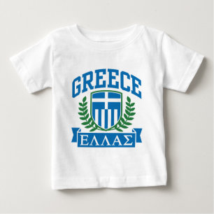 Camiseta De Bebé Grecia