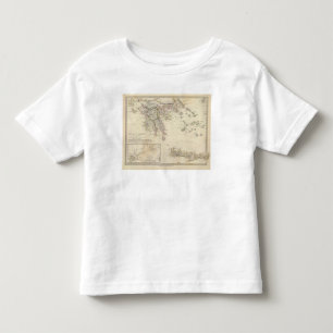Camiseta De Bebé Grecia antigua, meridional