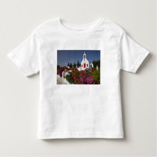 Camiseta De Bebé Grecia, Mykonos, pequeña capilla pequeña en