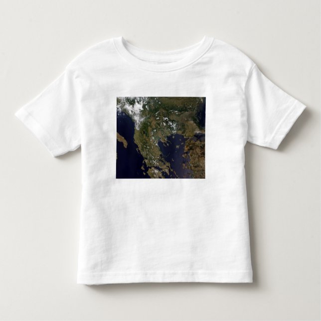 Camiseta De Bebé Grecia y sus países vecinos (Anverso)