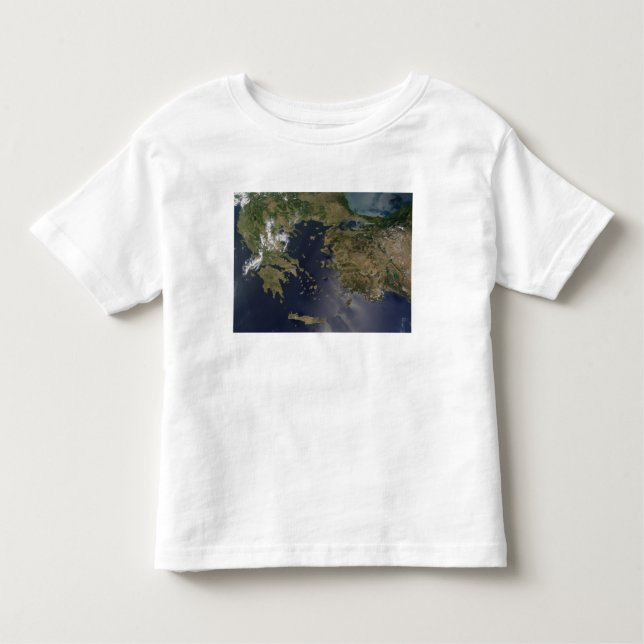 Camiseta De Bebé Grecia y Turquía (Anverso)