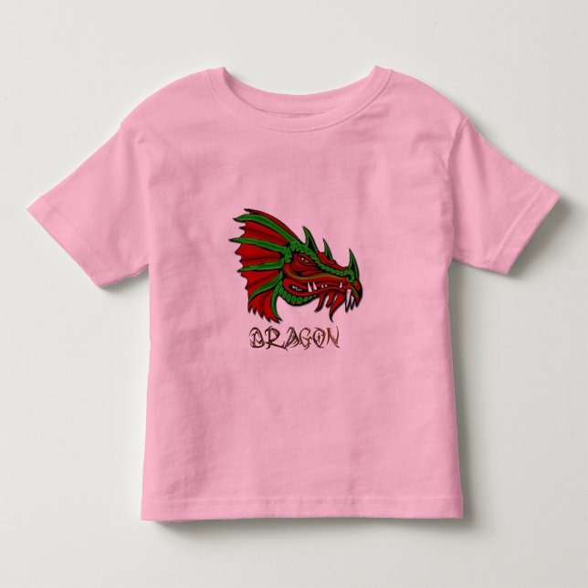 Camiseta De Bebé Grecken the Mystical Dragon Fantasy Art (Anverso)