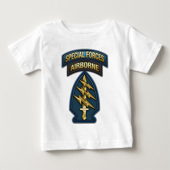 Camiseta De Bebé Green Berets SSI Special Edition (Anverso)