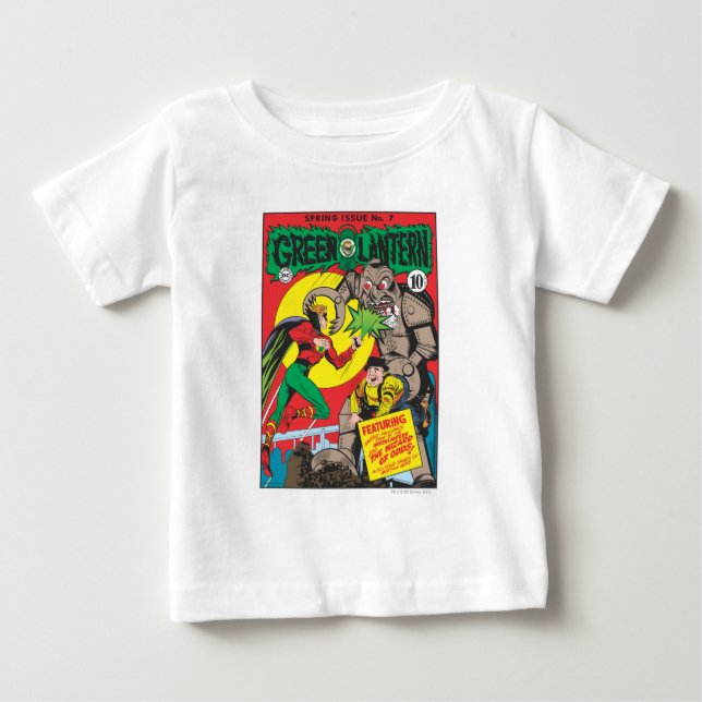 Camiseta De Bebé Green Lantern vs The Wizard of Odds (Anverso)