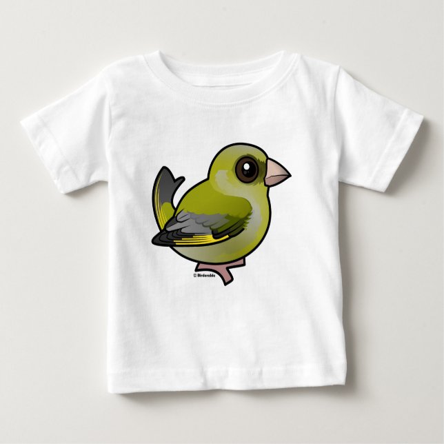 Camiseta De Bebé Greenfinch europeo (Anverso)