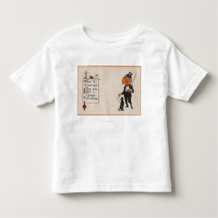 Camiseta De Bebé GreetingJack-O-Linterna de Halloween en Tux