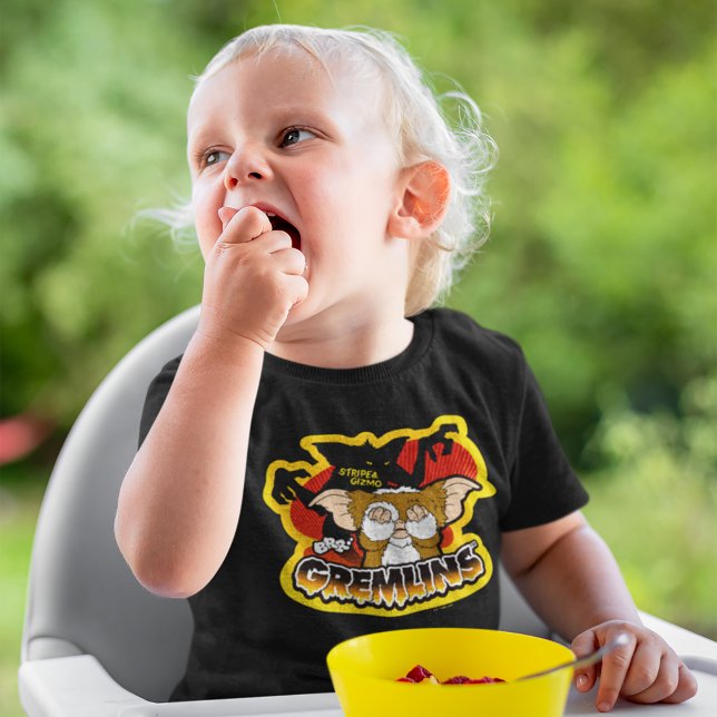 Camiseta De Bebé Gremlins | Gizmo de miedo de banda (Baby wearing tshirt)