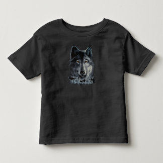 Camiseta De Bebé Grey Wolf Kids T-Shirt - Glow in the dark print