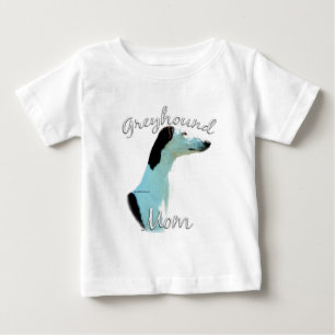 Camiseta De Bebé Greyhound Mom 2
