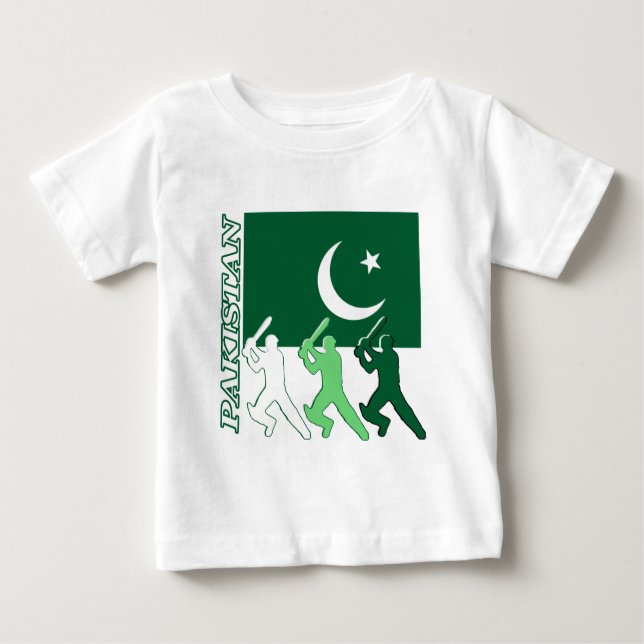 Camiseta De Bebé Grillo Paquistán (Anverso)