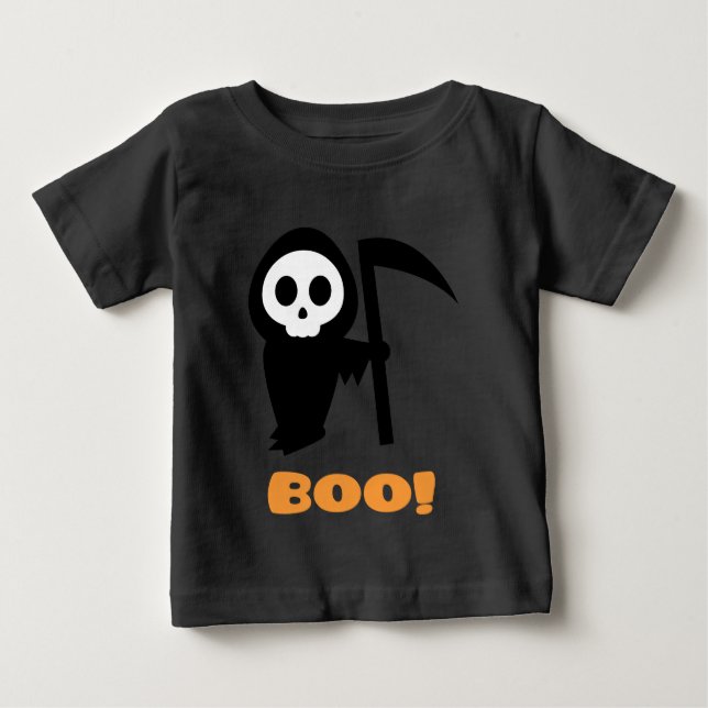 Camiseta De Bebé Grim Reaper (Anverso)