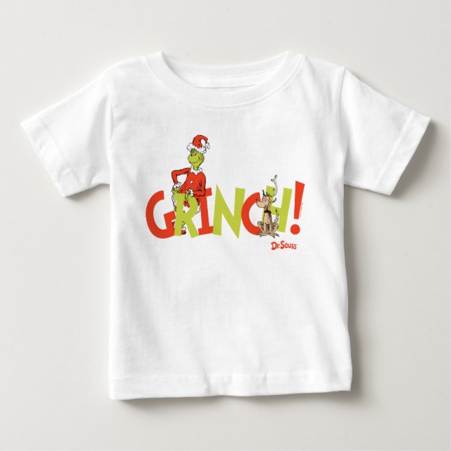 Camiseta De Bebé Grinch! Character Logo Graphic (Anverso)