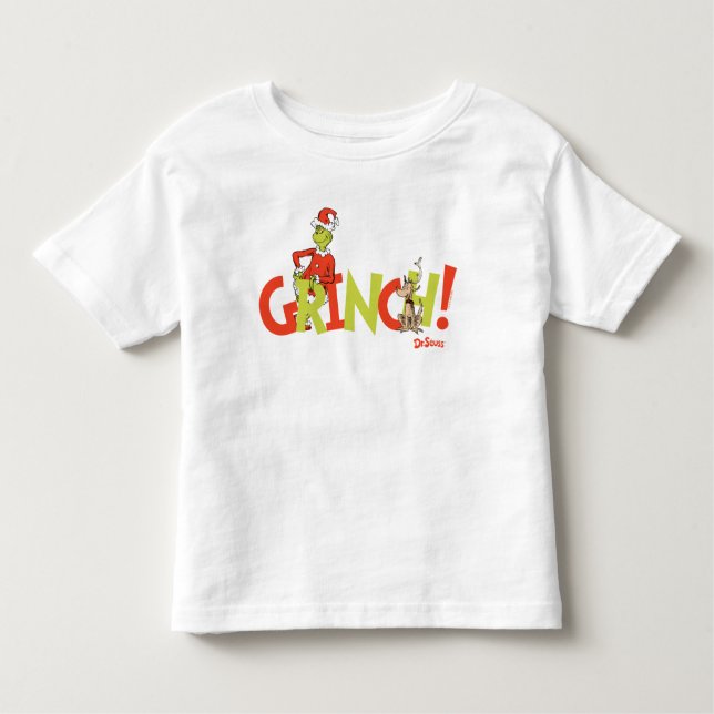 Camiseta De Bebé Grinch! Character Logo Graphic (Anverso)
