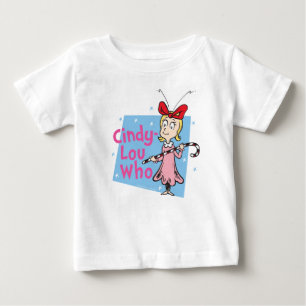 Camiseta De Bebé Grinch   Cindy-Lou Who - Caña de Caramelo