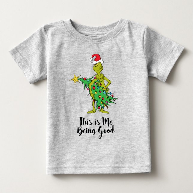 Camiseta De Bebé Grinch clásico | Ridículo (Anverso)