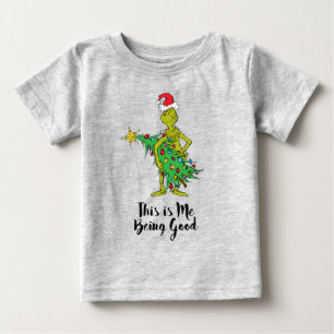 Camiseta De Bebé Grinch Clásico Travieso