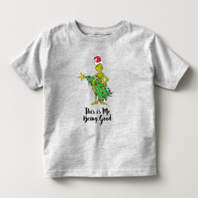 Camiseta De Bebé Grinch Clásico | Travieso (Anverso)