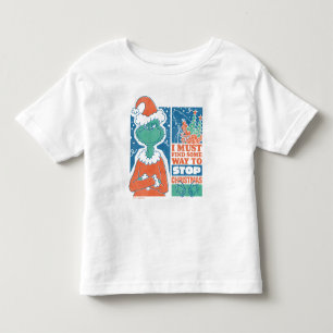 Camiseta De Bebé Grinch   Detener Navidad Gráfico Antiguo