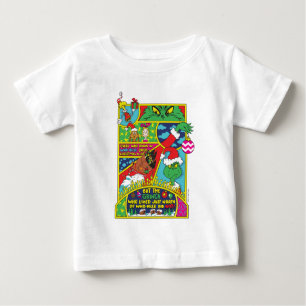 Camiseta De Bebé Grinch   Gráfico de historietas