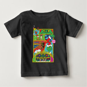 Camiseta De Bebé Grinch Gráfico de historietas