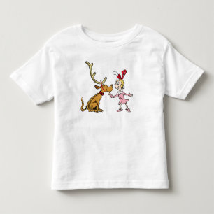 Camiseta De Bebé Grinch Max y Cindy Lou Who