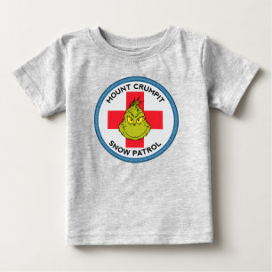 Camiseta De Bebé Grinch   Patrulla de nieve del Mt. Crumpit