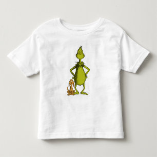 Camiseta De Bebé Grinch Postura de Max y Grinch