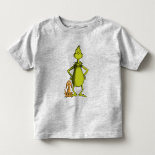 Camiseta De Bebé Grinch Postura de Max y Grinch